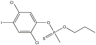 O-(2,5-DICHLORO-4-IODOPHENYL)O-PROPYLMETHYLPHOSPHONOTHIONATE