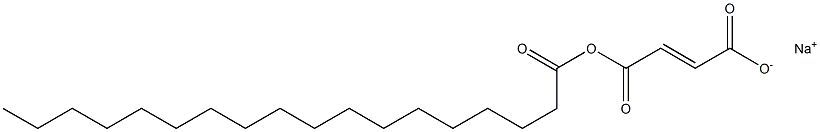 硬脂酰富马酸钠, , 结构式