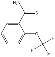 2-(TRIFLUOROMETHOXY)BENZENECARBOTHIOAMIDE Structure