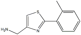 (2-o-Tolyl-thiazol-4-yl)methylamine Structure