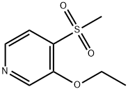 3-Ethoxy-4-mesylpyridine Structure