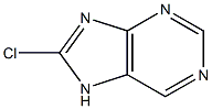 8-氯嘌呤 结构式