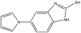 2-Mercapto-5-(1-pyrrolyl)-benzimidazole