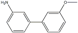 3-(3-Methoxyphenyl)aniline Struktur