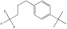 1-(4-tert-Butyl-phenyl)-4,4,4-trifluoro-butane- Structure