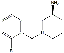  (3S)-1-(2-bromobenzyl)piperidin-3-amine