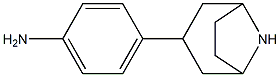 4-(8-azabicyclo[3.2.1]oct-3-yl)aniline Struktur