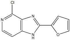 4-chloro-2-furan-2-yl-1H-imidazo[4,5-c]pyridine Structure