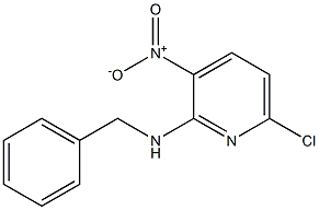 N-benzyl-6-chloro-3-nitropyridin-2-amine Structure