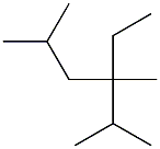2,3,5-trimethyl-3-ethylhexane