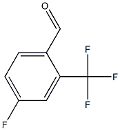 4-FLOURO-2-TRIFLUOROMETHYLBENZALDEHYDE Struktur