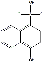 4 - HYDROXY NAPHTHALENE SULPHONIC ACID Structure