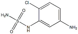 4-CHLOROANILINE-3-SULPHOAMIDE Structure