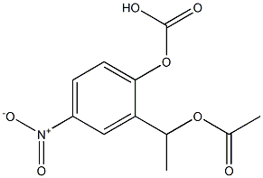 1-ACETOXYETHYL-4-NITROPHENYL CARBONATE Struktur