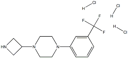  3-[4-(3-TRIFLUOROMETHYLPHENYL)PIPERAZINYL]AZETIDINE TRIHYDROCHLORIDE