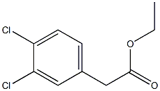 3,4-DICHLOROPHENYLACETIC ACID ETHYL ESTER Structure
