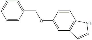 5-BENYLOXYINDOLE Structure
