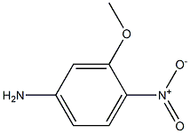 3-メトキシ-4-ニトロベンゼンアミン 化学構造式