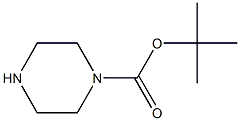 N-BOC-PIPERZINE Structure
