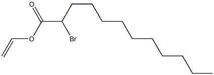 vinyl 2-bromolaurate Struktur