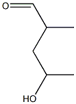 4-hydroxy-2-methyl-pentanal Structure