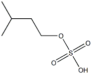 isoamyl sulfate 化学構造式