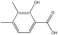茬酚甲酸, , 结构式
