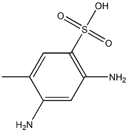 2,4-DIAMINOTOLUENE-5-SULFONIC ACID Structure