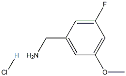 3-FLUORO-5-METHOXYBENZYLAMINE Hydrochloride Structure