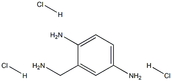 2,5-DIAMINOBENZYLAMINE Trihydrochloride Struktur