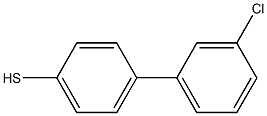 4-(3-CHLOROPHENYL)THIOPHENOL 96% 结构式