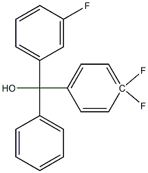 3,4'',4''-TRIFLUOROTRITYL ALCOHOL 95% Structure