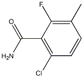 6-氯-2-氟-3-甲基苯胺,,结构式