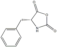 (R)-4-BENZYL-OXAZOLIDINE-2,5-DIONE 98% Structure