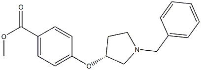 Methyl (3R)-4-(1-benzylpyrrolidin-3-yloxy)benzoate