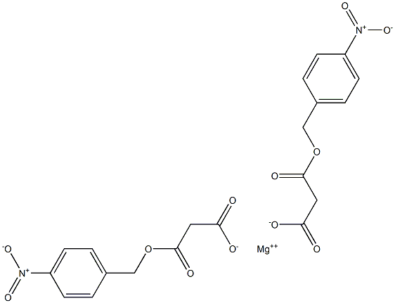 Magnesium p-Nitrobenzyl Malonate Structure