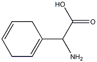 D-(-)-2-AMINO-2-(1,4-CYCLOHEXADIENYL)ACETIC ACID Struktur