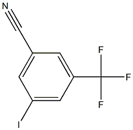 3-TRIFLUOROMETHYL-5-IODOBENZONITRILE Structure