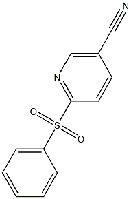 2-(BENZENESULFONYL)PYRIDINE-5-CARBONITRILE