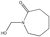 N-(HYDROXYMETHYL)CAPROLACTAM Structure