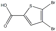 2,3-DIBROMOTHIOPHENE-5-CARBOXYLIC ACID Structure