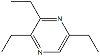 2,3-DIETHYL-5-ETHYLPYRAZINE Structure