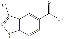 3-BROMOINDAZOLE-5-CARBOXYLIC ACID Structure