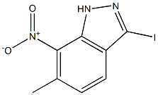 3-IODO-6-METHYL-7-NITRO (1H)INDAZOLE