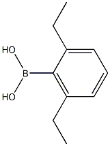 (2,6-DIETHYLPHENYL)BORONIC ACID,,结构式