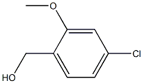 (4-CHLORO-2-METHOXY-PHENYL)-METHANOL,,结构式
