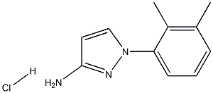 1-(2,3-DIMETHYLPHENYL)-1H-PYRAZOL-3-AMINE HYDROCHLORIDE 结构式