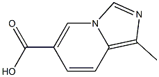 1-METHYLIMIDAZO[1,5-A]PYRIDINE-6-CARBOXYLIC ACID Structure