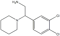 2-(3,4-DICHLOROPHENYL)-2-PIPERIDIN-1-YLETHANAMINE Structure