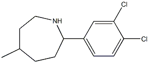 2-(3,4-DICHLOROPHENYL)-5-METHYLAZEPANE,,结构式